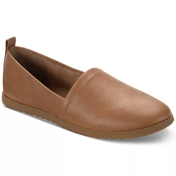 Style & Co Nolaa Coffee Round-Toe Slip-On Flats/NIB/10M - Picture 1 of 11